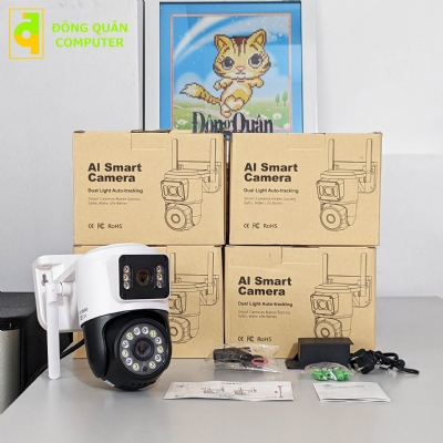 Camera IP Wifi Yoosee BLQ81D 2 mắt kép siêu sáng