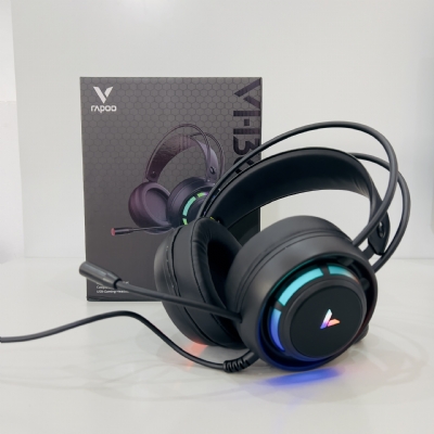 TAI NGHE RAPOO VH360 BLACK USB 7.1 LED RGB
